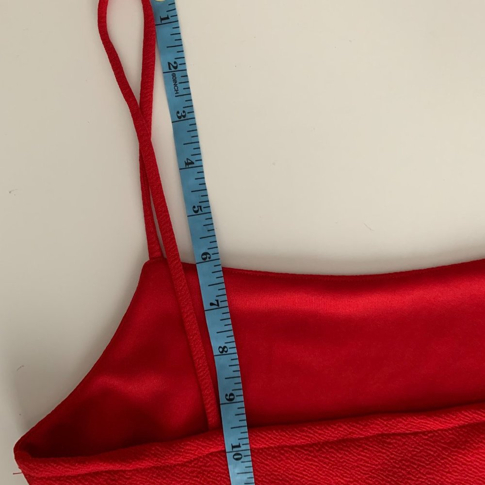Wild Fable Red Spagetti Dress - Sz M - Picture 9 of 11